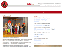Tablet Screenshot of msso.ch